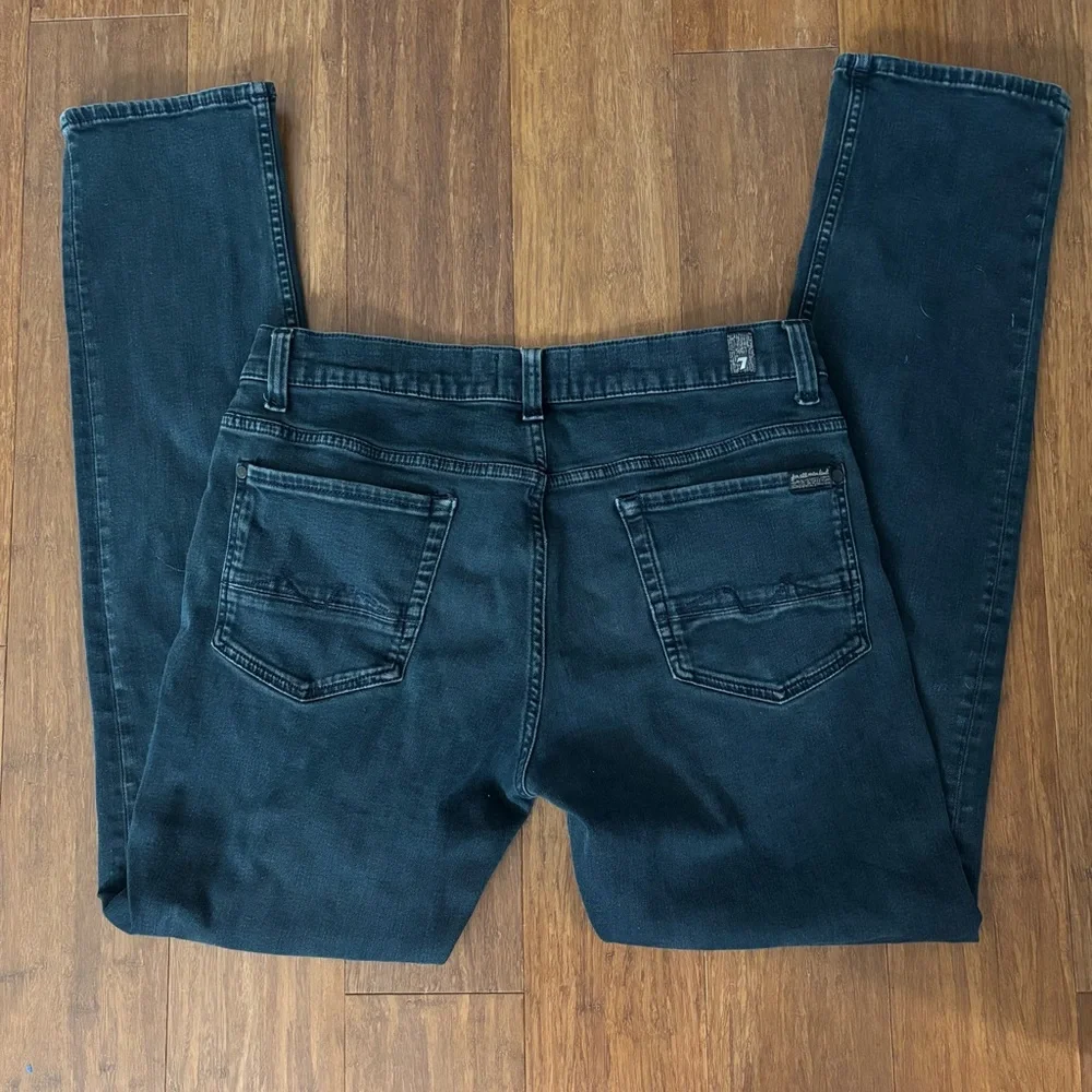 7 For All Mankind Men’s Luxe Performance Ronnie Slim Jeans Size 33